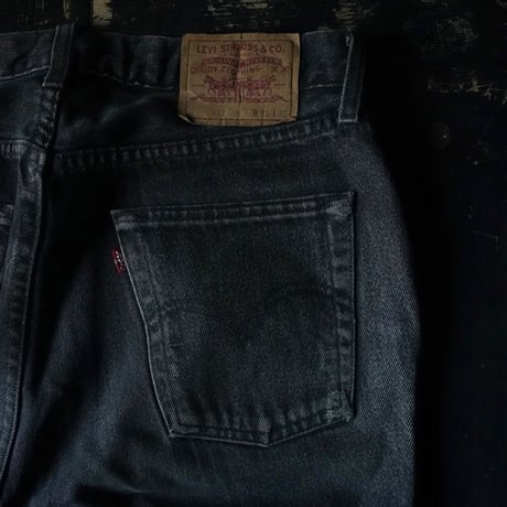 Levi's 517 Black Denim Pant (90s 実寸31/30 Euro model)