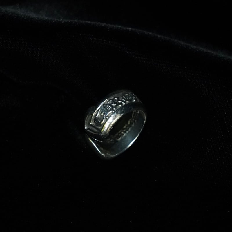 Chrome Hearts Scroll Label Ring (00s 約12号) | gl