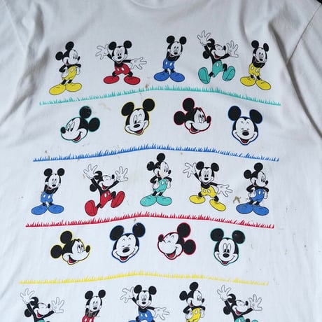 Disney Mickey Printed T-Shirts (90s about L)