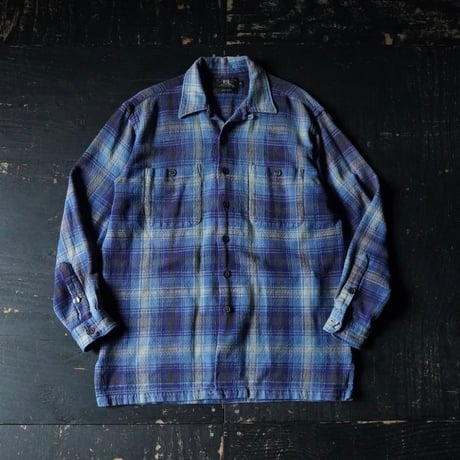 RRL Open Collar Shirt (S)