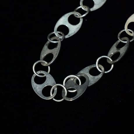 Anker Link Chain Necklace (80s Italy )