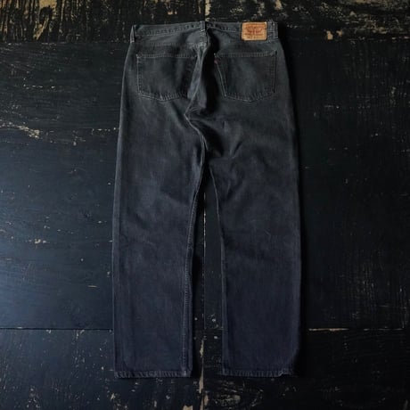 Levi's 501 Black Denim Pants "先染め"(90s 38/32 made in USA)