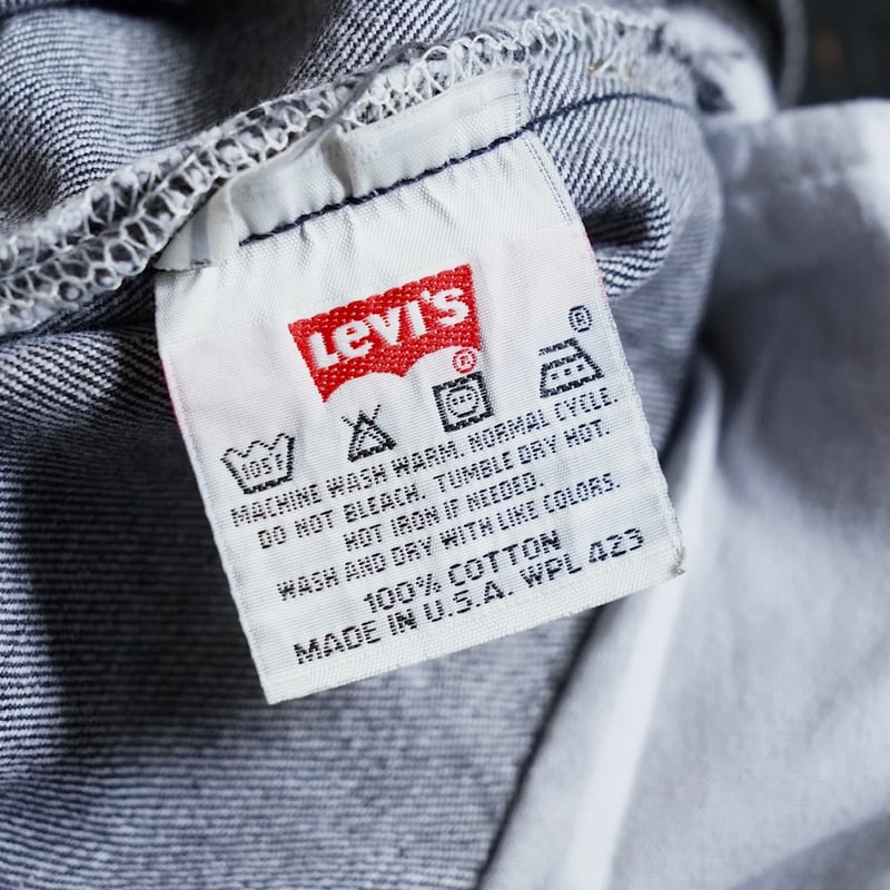 Levi's 501 Black Denim Pants 