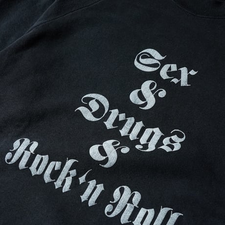 Screen StarsPrinted Raglan Sweat (90s XL Good Design!)