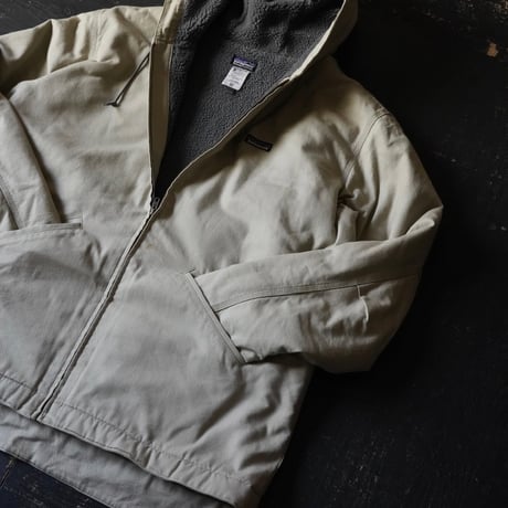 Patagonia Organic Cotton Lined Canvas Hoody (00s XXL)