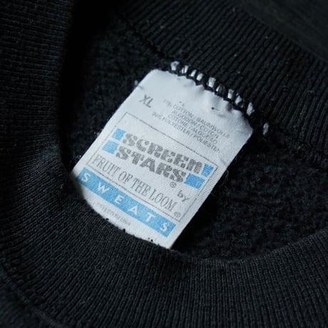 Screen StarsPrinted Raglan Sweat (90s XL Good Design!)