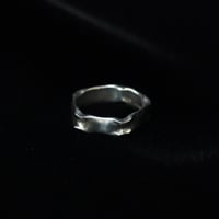 Japan 925 Silver Design Ring (00s 22号)