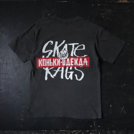 Skate Rags Print T-Shirt (90s about M )