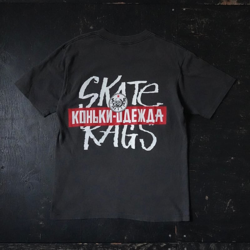 Skate Rags Print T-Shirt (90s about M ) | globu