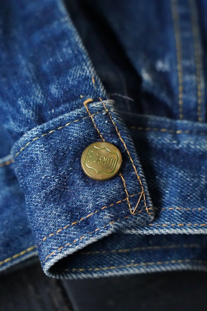 Big Smith Snap Button Denim Jacket (60s 42 ) |