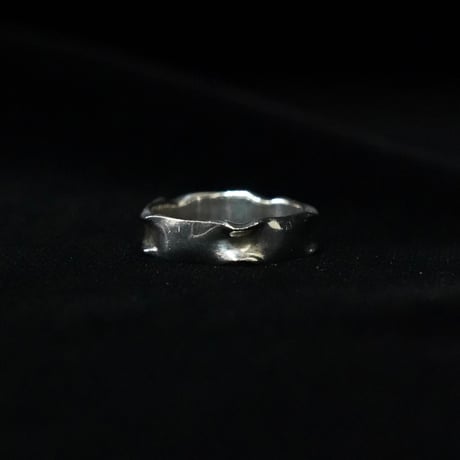Japan 925 Silver Design Ring (00s 22号)