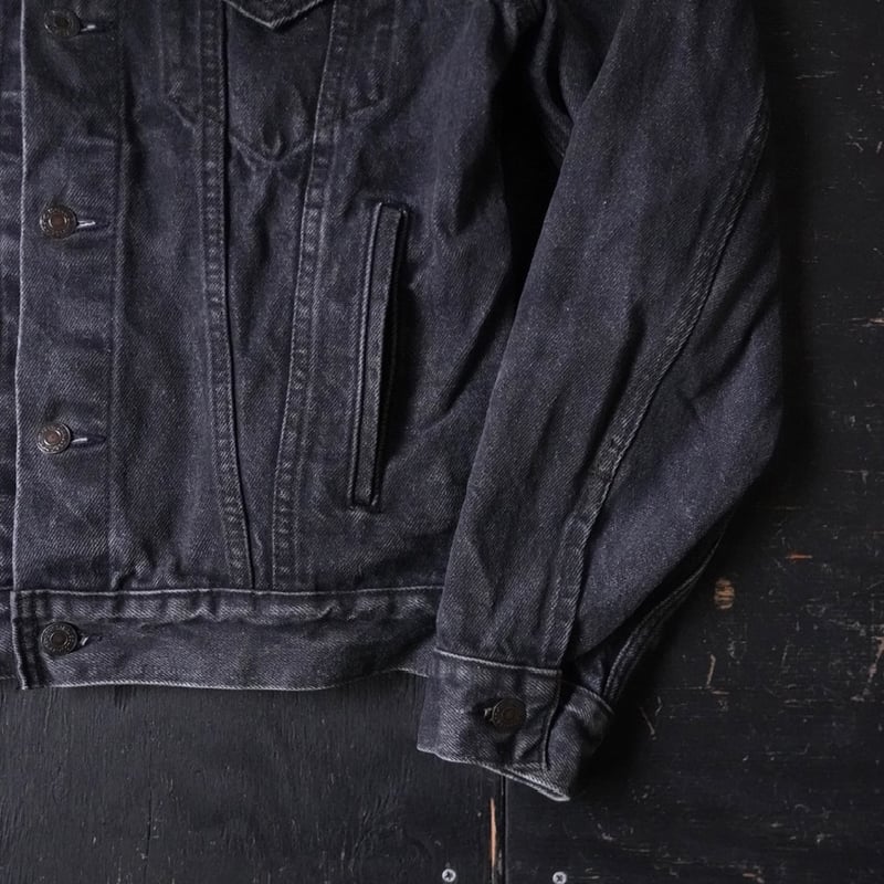 Levi's 70506 Black Denim Jacket (80s 40R 先染め) |