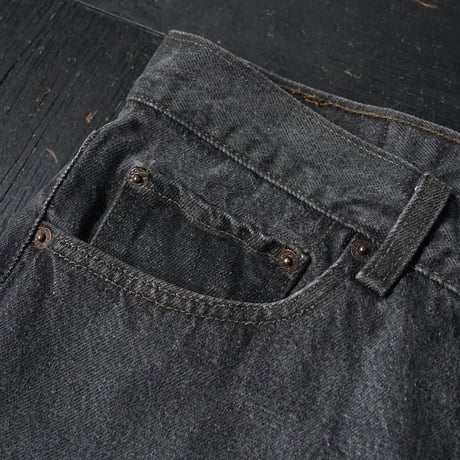 Levi's 501 Black Denim Pant (90s 32/34 先染め)