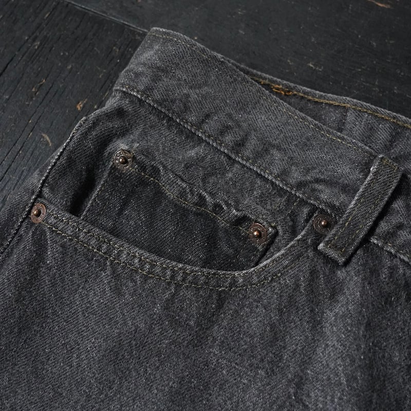 Levi's 501 Black Denim Pant (90s 32/34 先染め) | g
