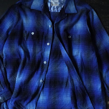Pilgrim Wool Open Collar Shirt (60s L)