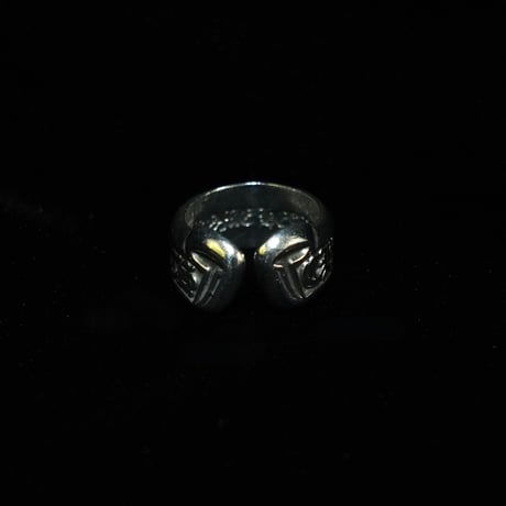 Chrome Hearts Scroll Label Ring (00s 約12号)
