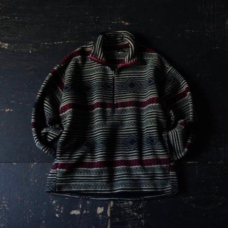 [special] Patagonia Half Zip Pullover "Bulls Eye" (90s L made in USA)
