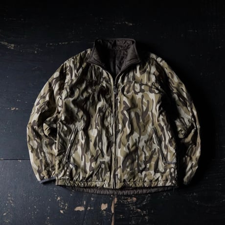 Columbia Reversible Insulated Jacket(00s L frame pattern camouflage)