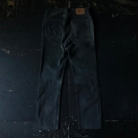 Levi's 517 Black Denim Pant (90s 実寸31/30 Euro model)