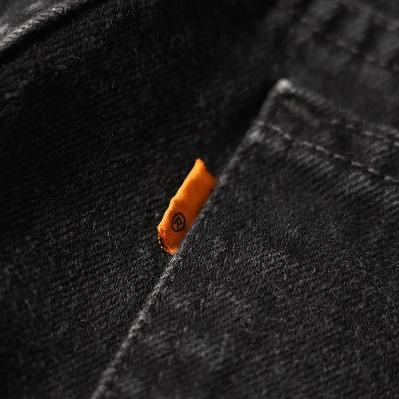 Levi's 505 Black Denim Pant (90s 36/30 made in
