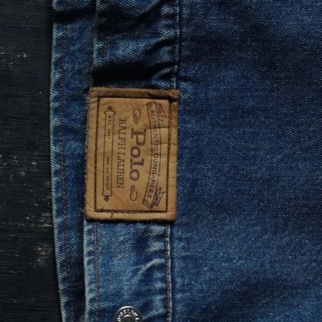 Ralph Lauren Wool Lined Denim Trucker Jacket (90-00s L)