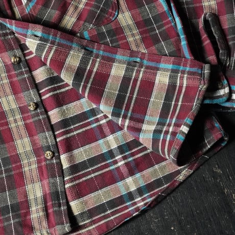 Private Property Heavy Flannel Shirt (80s about ML )
