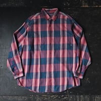 Patagonia Organic Cotton Plaid Shirt (90s L made in Portugal )