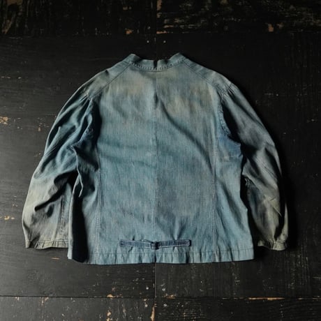 Vintage Custom Made Denim Jacket (about 20s M Good Design)