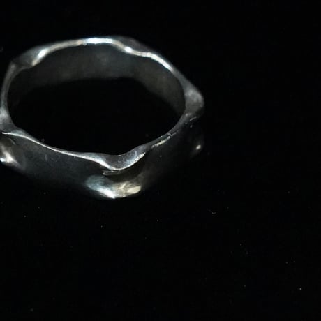 Japan 925 Silver Design Ring (00s 22号)