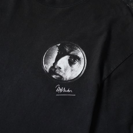 M.C.Escher Printed T-shirt (90s L made in USA)