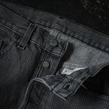 Levi's 501 Stripe Denim Pant "先染め" (86s made in USA 520刻印)