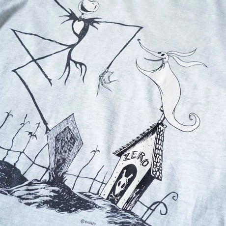 Nightmare Before Christmas Print T-Shirt (90s XL made in USA)