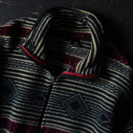 [special] Patagonia Half Zip Pullover "Bulls Eye" (90s L made in USA)