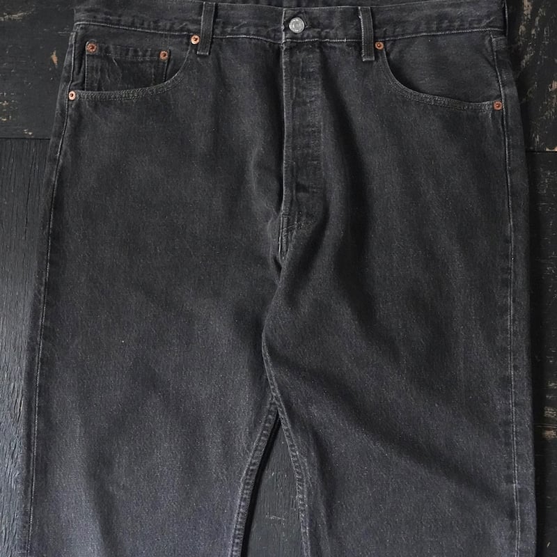 Levi's 501 Black Denim Pants 