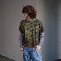 MOOJI MOOJI Everyday Slub Tee - Aged Camouflage