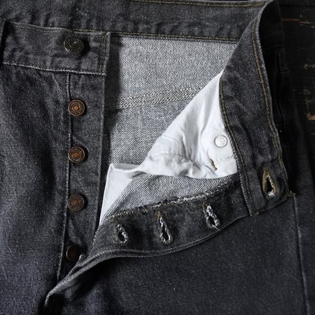 Levi's 501 Black Denim Pant (90s 32/34 先染め)