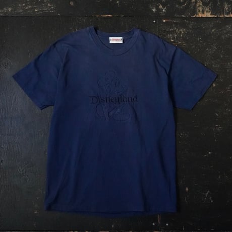 Mickey Emb. T-Shirt (90-00s L made in USA)