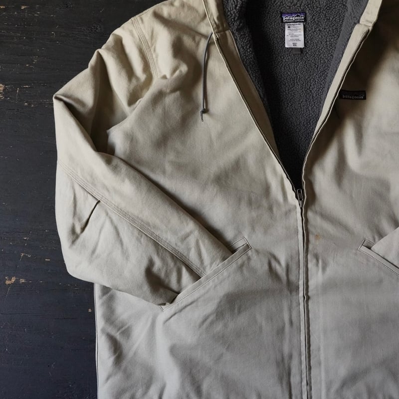 Patagonia Organic Cotton Lined Canvas Hoody (00