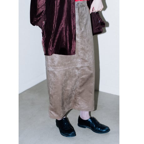 serve original faux suede long moca