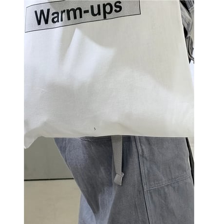 need Warm-ups tote bag