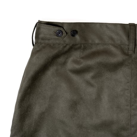 serve original faux suede long skirt olive