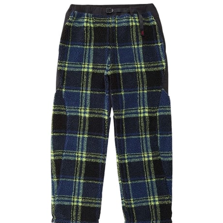 Gramicci Sherpa Plaid Pants -Plaid