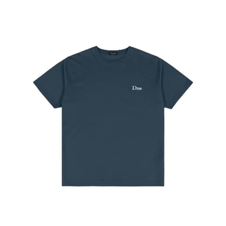 Dime Classic Small Logo T-Shirt - Navy