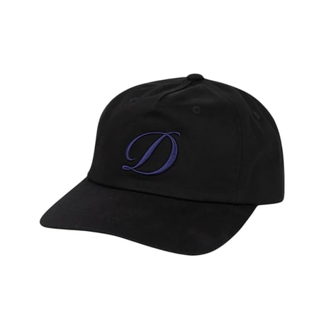 Dime Cursive D Worker Cap - Black
