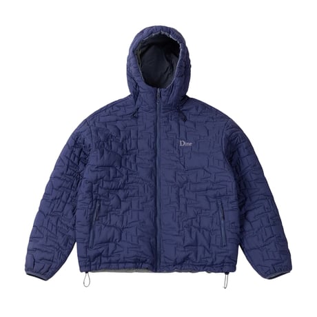 Dime Reversible Insulated Jacket - Blue Iris