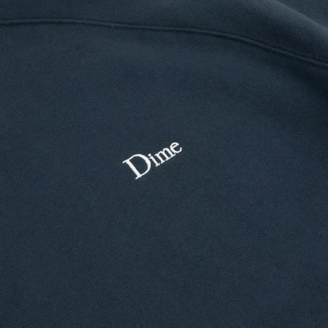 Dime Classic Small Logo Hoodie - Navy