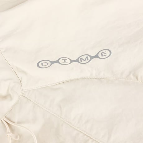 Dime Crinkled Tech Windbreaker - Off White