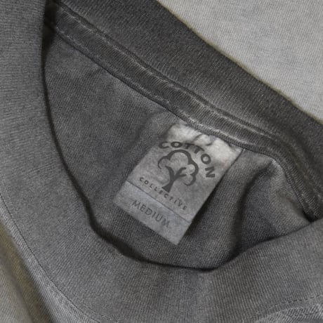 Cotton Collective 7.5oz Oversized Box S/S Tee - Charcoal Oil Wash