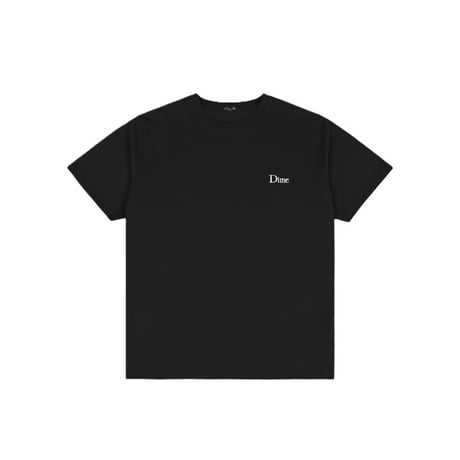 Dime Classic Small Logo T-Shirt - Black