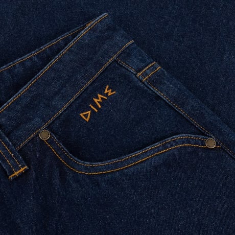 Dime Baggy Wink Denim Pants - Indigo